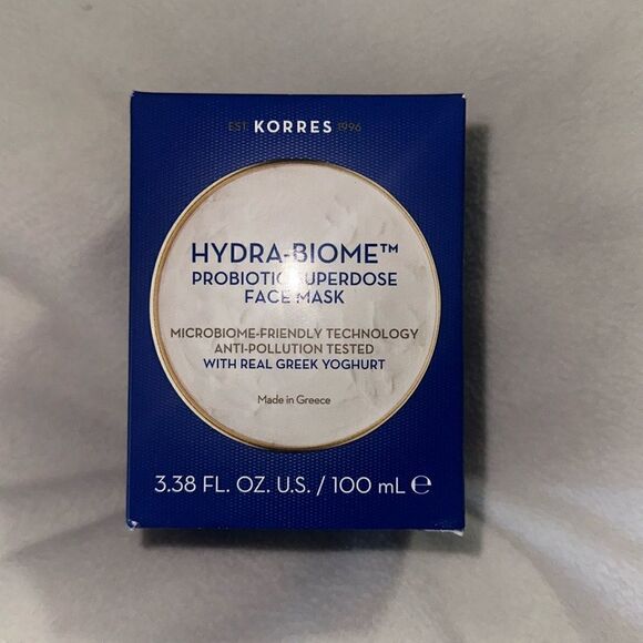 Korres Greek Yoghurt Probiotic Superdose Face Mask, 3.38 fl oz - Picture 1 of 5